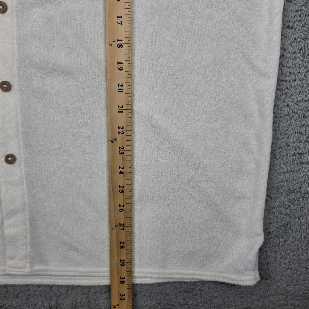 Tommy Bahama Terry Camp Shirt Mens XXL White Tropical Toucan Embroidered NWT - Picture 10 of 11